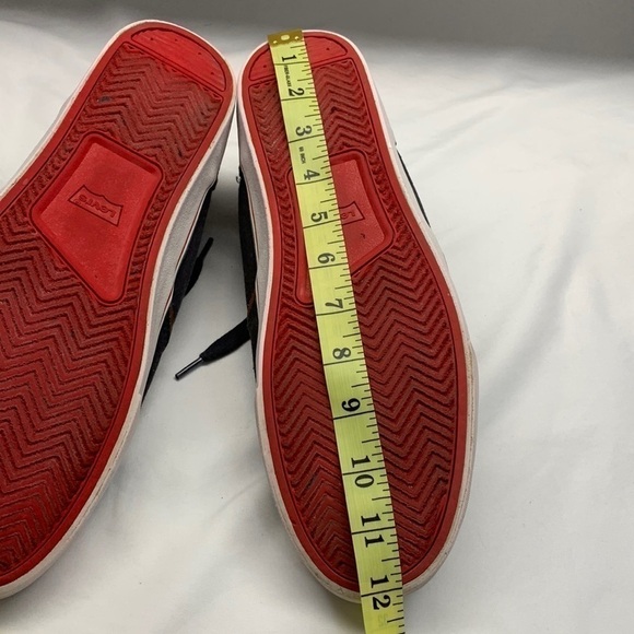 Levi’s Tennis Lace Up Sneakers Shoes Mens Size 12 Charcoal Colour - Picture 6 of 8